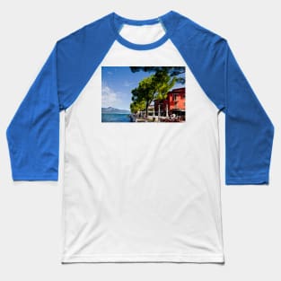 Autumn sunshine on Lake Garda Baseball T-Shirt